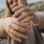Cowrie Shell Waterproof Ring