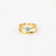Turquoise Ring Set