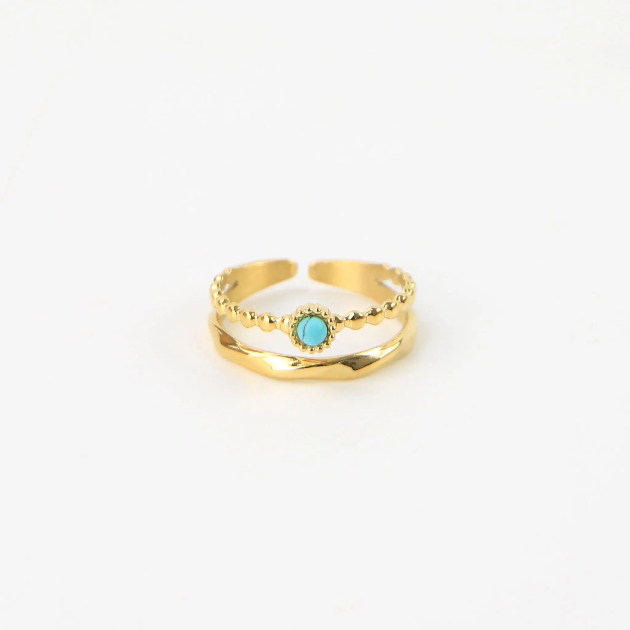 Turquoise Ring Set