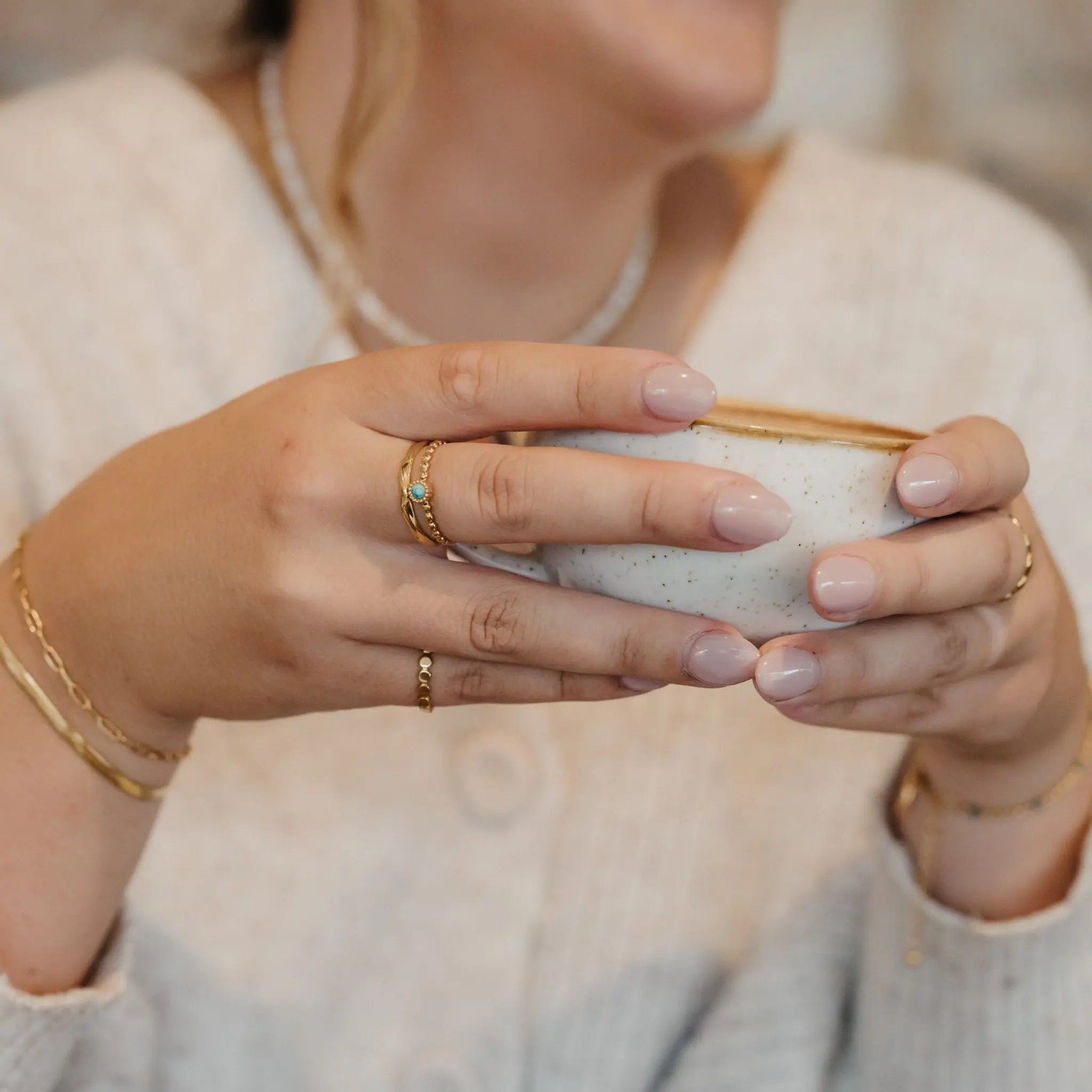 Turquoise Ring Set