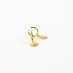 Sun Hoop Waterproof Earrings