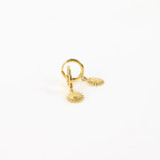 Sun Hoop Waterproof Earrings