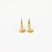 Sun Hoop Waterproof Earrings