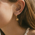 Sun Hoop Waterproof Earrings