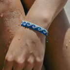 Melayang Wave Beaded Bracelet