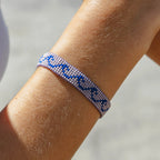 Melayang Wave Beaded Bracelet