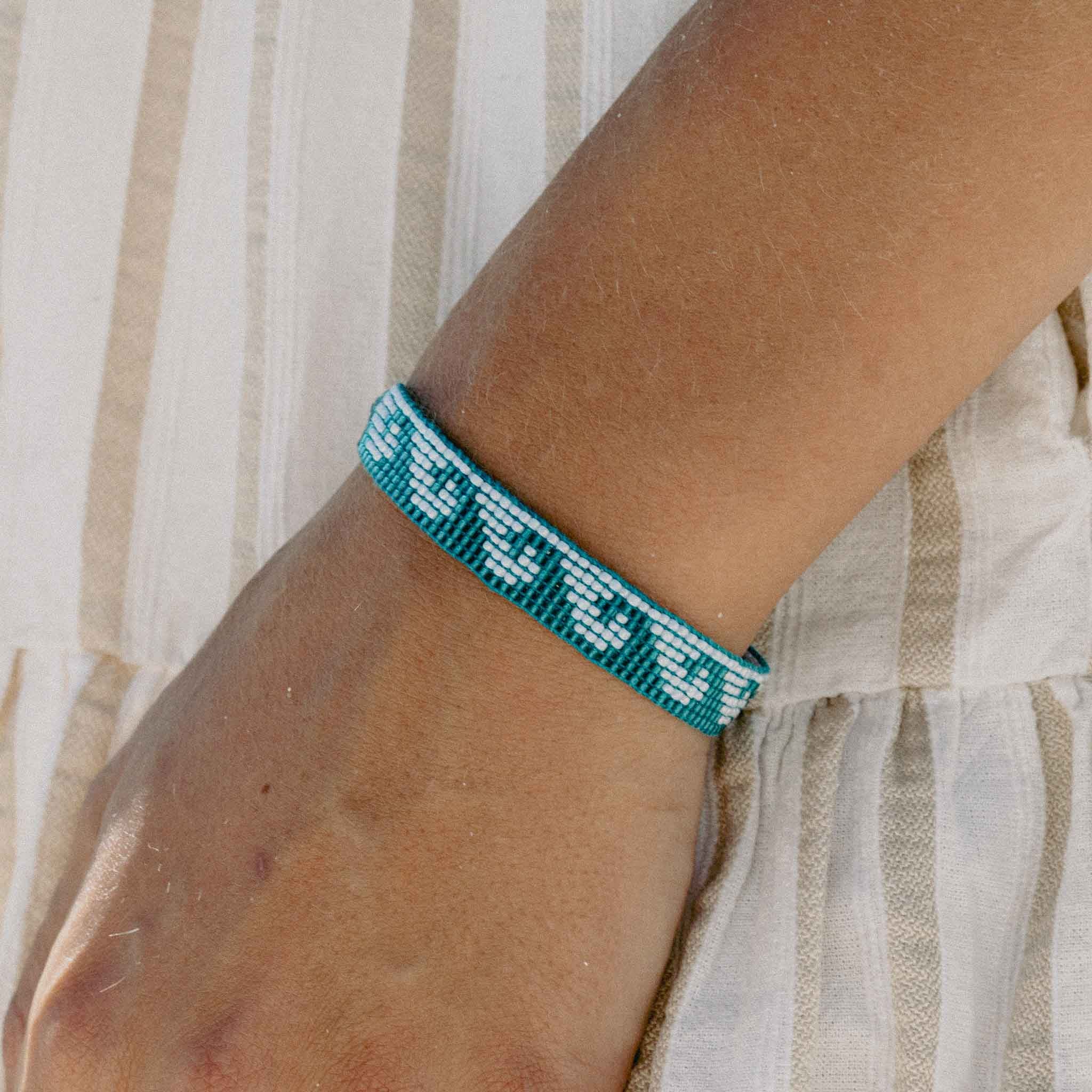 Melayang Wave Beaded Bracelet