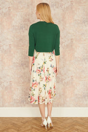 Yumi Dark Green Knitted Bolero