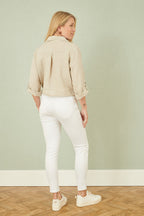 Yumi Stone Italian Linen Shirt