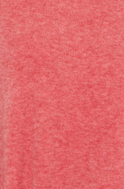 Yumi Pink Knitted Balloon Sleeve Jumper