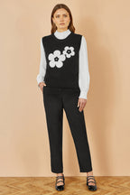 Black Stiletto Yumi Black Tailored Cigarette Trouser