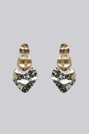 Asher Gold Large Pendant Earrings