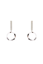 Alexa Tortoiseshell Drop Earrings