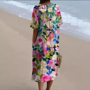 Women's Comfortable Loose Printed Long Dress