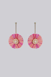Louche Ernest Round Tassel Pendant Earrings