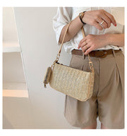 Summer Straw Women's Bag Beach Portable Mother And Child