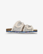 FLUFF | Sandal Grey White