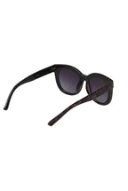 Louche Zabi Glitter Tortoise Shell Sunglasses Purple